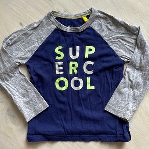 EUC MINIBODEN “Supercool” LONG SLEEVE TEE SZ4-5